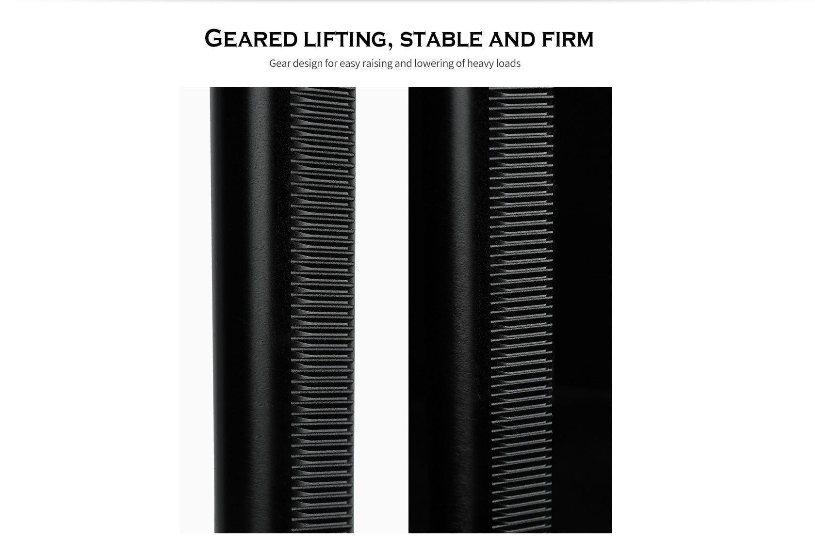 Leofoto GC-364C/ GC-404C Geared Center Column for 75mm/100mm Bowl Tripods