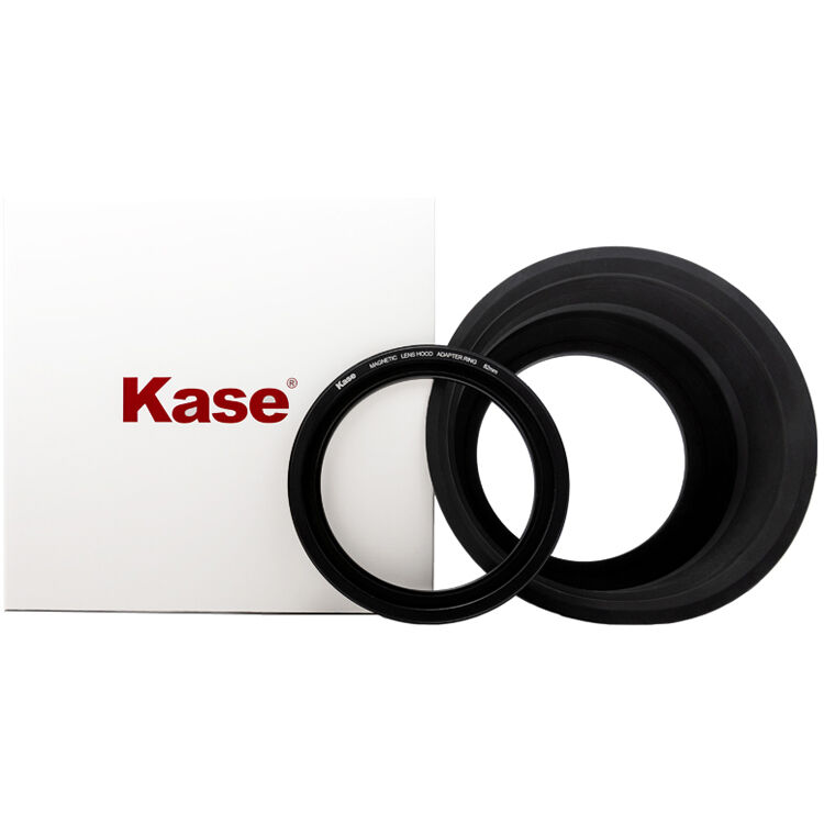 Kase 77mm Magnetic Adapter Ring with Magnetic Lens Hood