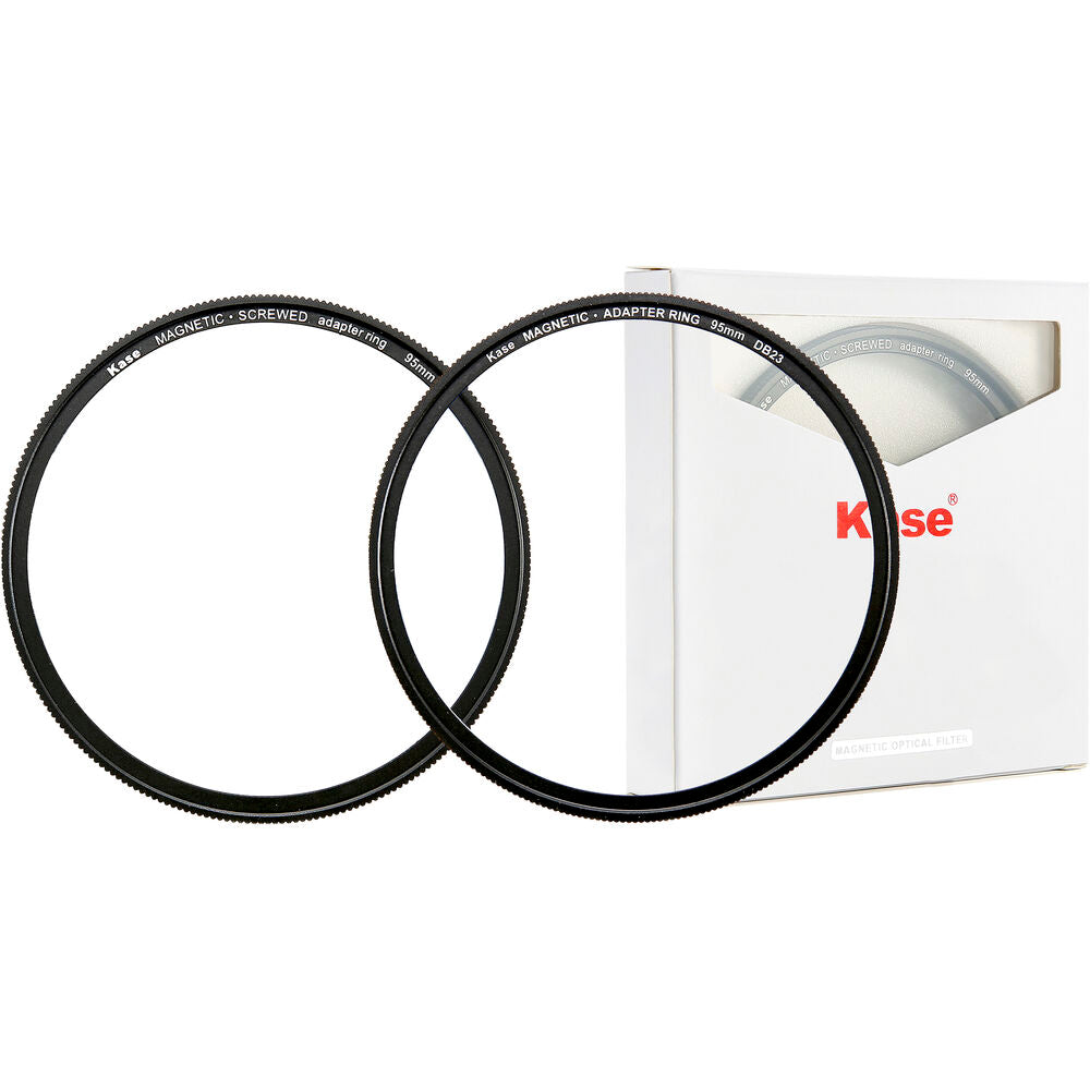 Kase Magnetic Adapter Ring Kit (magnetic adapter ring+magnetic screwing adapter ring ) 95mm