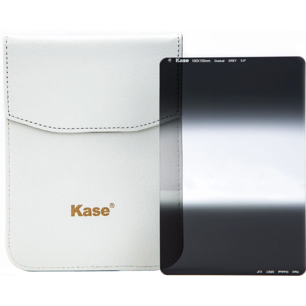 Kase 100x150mm (3-Stop) Double Grad Filter (Soft GND0.9 + Hard GND0.9), Includes Magnetic Frame