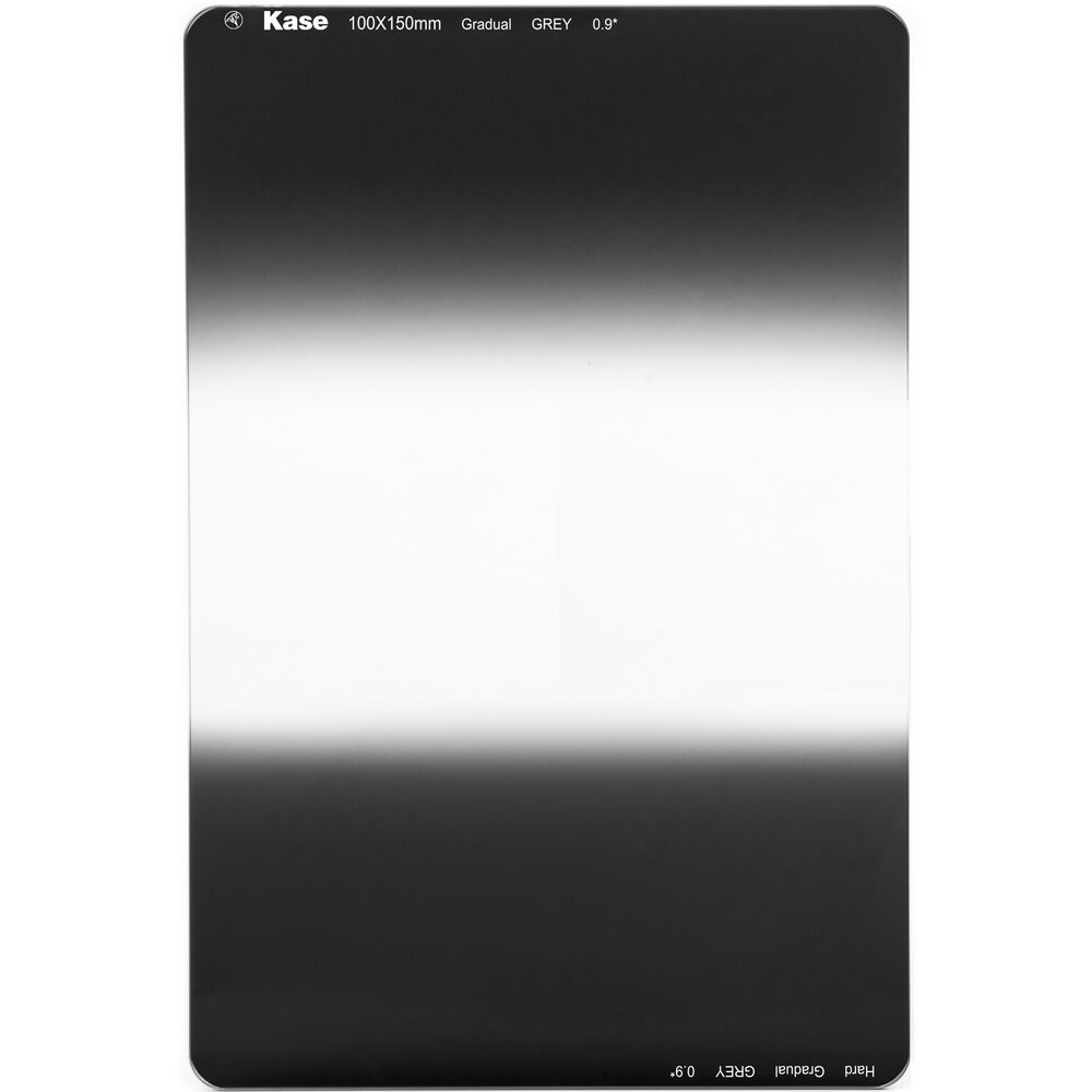 Kase 100x150mm (3-Stop) Double Grad Filter (Soft GND0.9 + Hard GND0.9), Includes Magnetic Frame