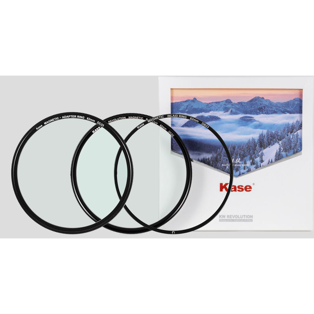 Kase KW Revolution R-MCUV Multicoated UV Filter 82mm (No Thread, Black)