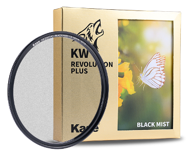 Kase KW Revolution Plus 77MM Black Mist Magnetic Filter 1/8 With Inlaid ring