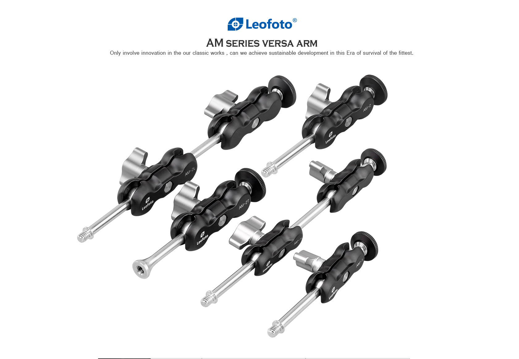 Leofoto AM-1 / AM-2 / AM-1L / AM-2L / AM-2T Magic Versa Arm