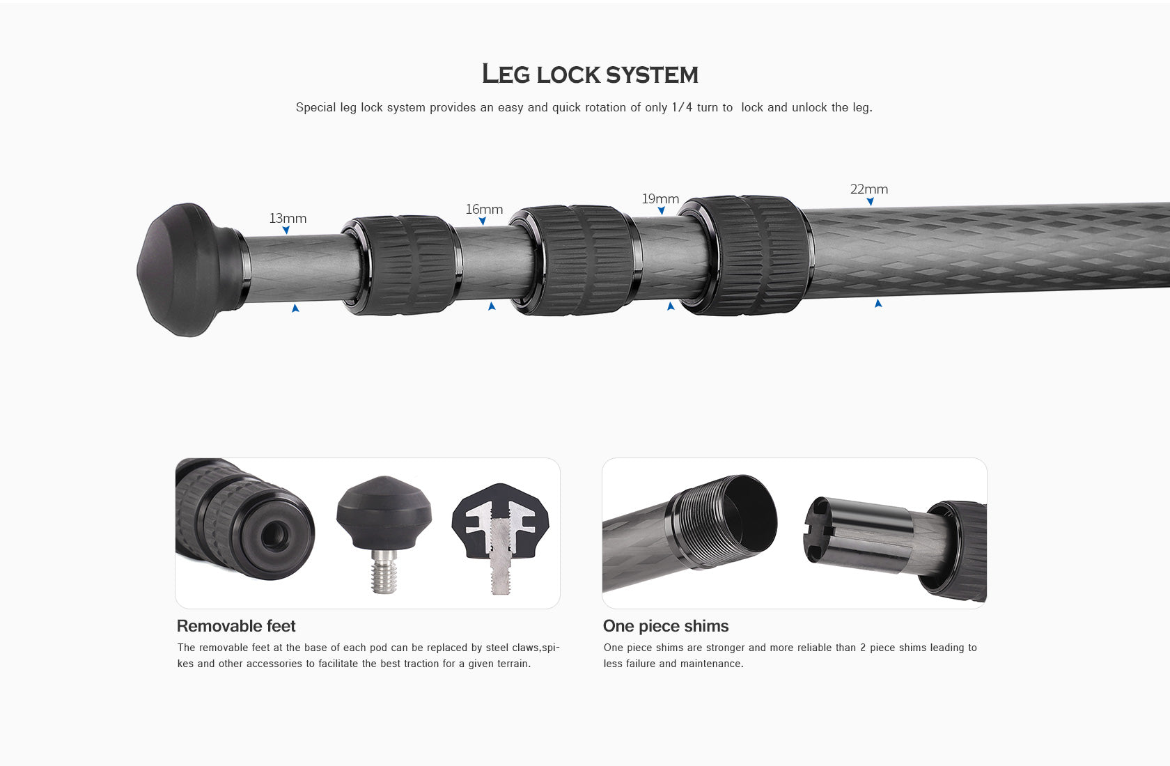 Leofoto LS-224C X Version Ranger Series Tripod