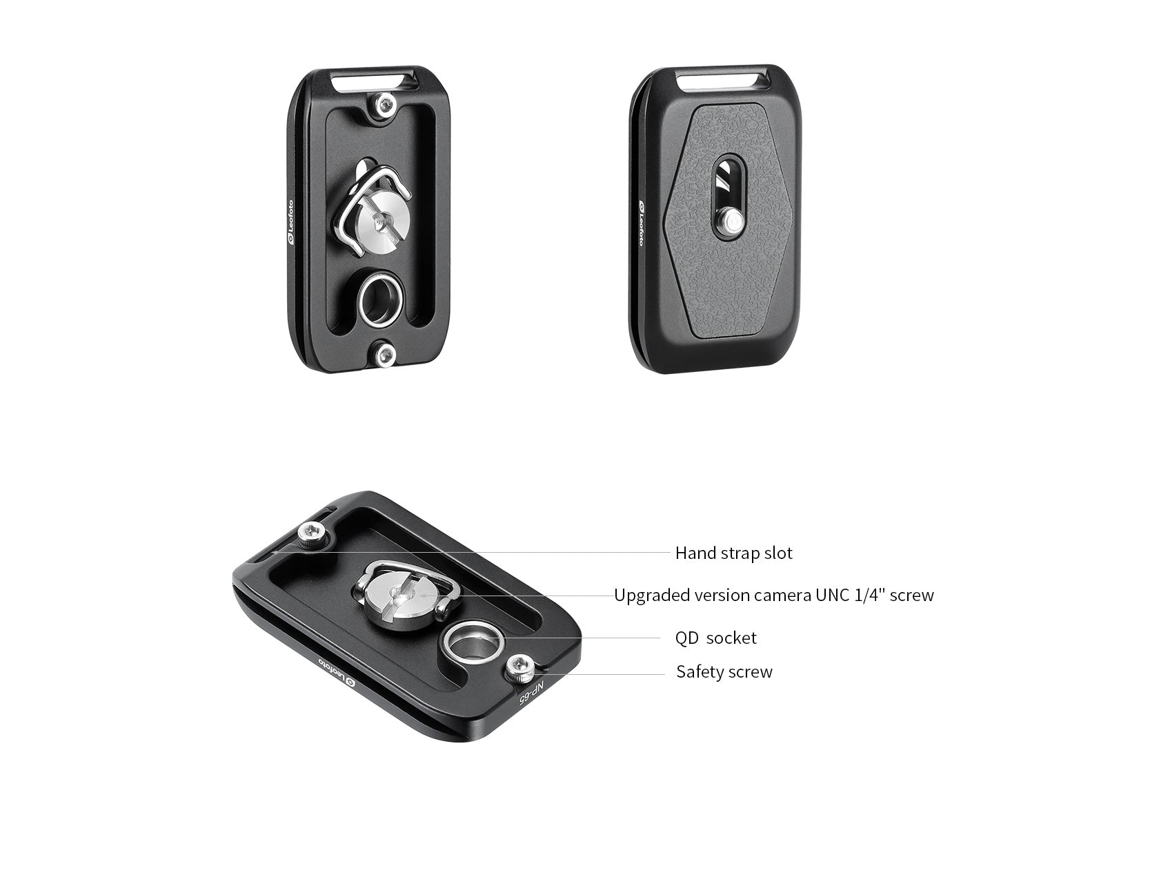 Leofoto NP-65 65mm Plate ARCA Compatible