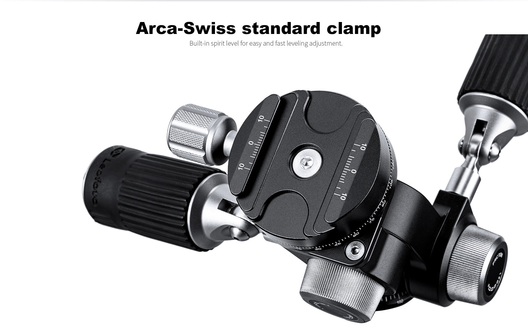 Leofoto FW-01 Professional Pan-and-Tilt 3-Way Head | Arca Compatible