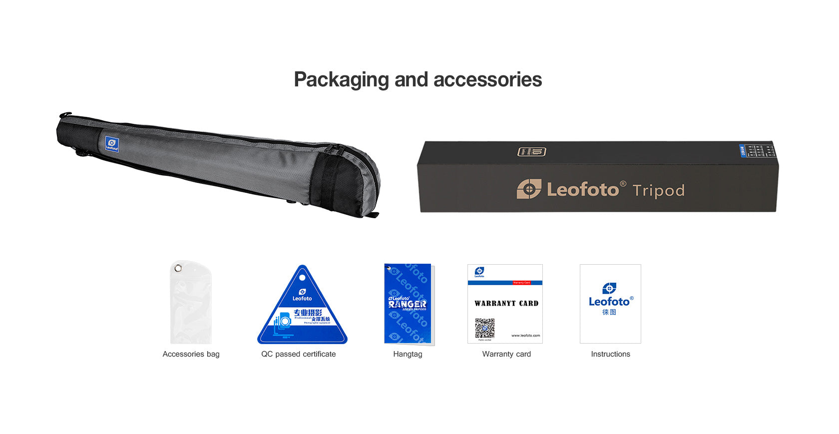 Leofoto MPQ-325C Premium Carbon Fiber Monopod Kit | SC-70 Replacement Foot | CHG-01 Carbon Fiber Knob Handle