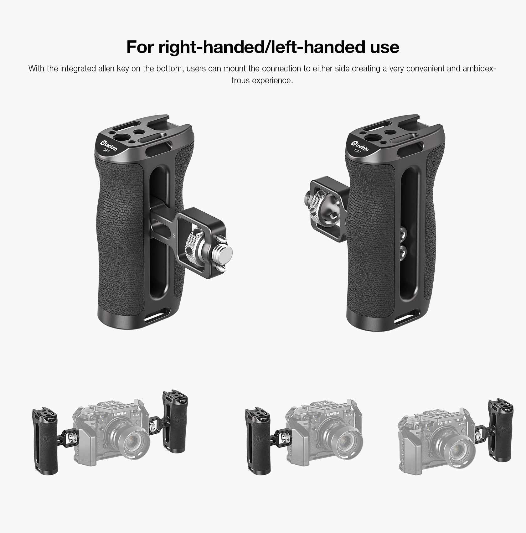 Leofoto CH-7-2 Side Handle | ARRI