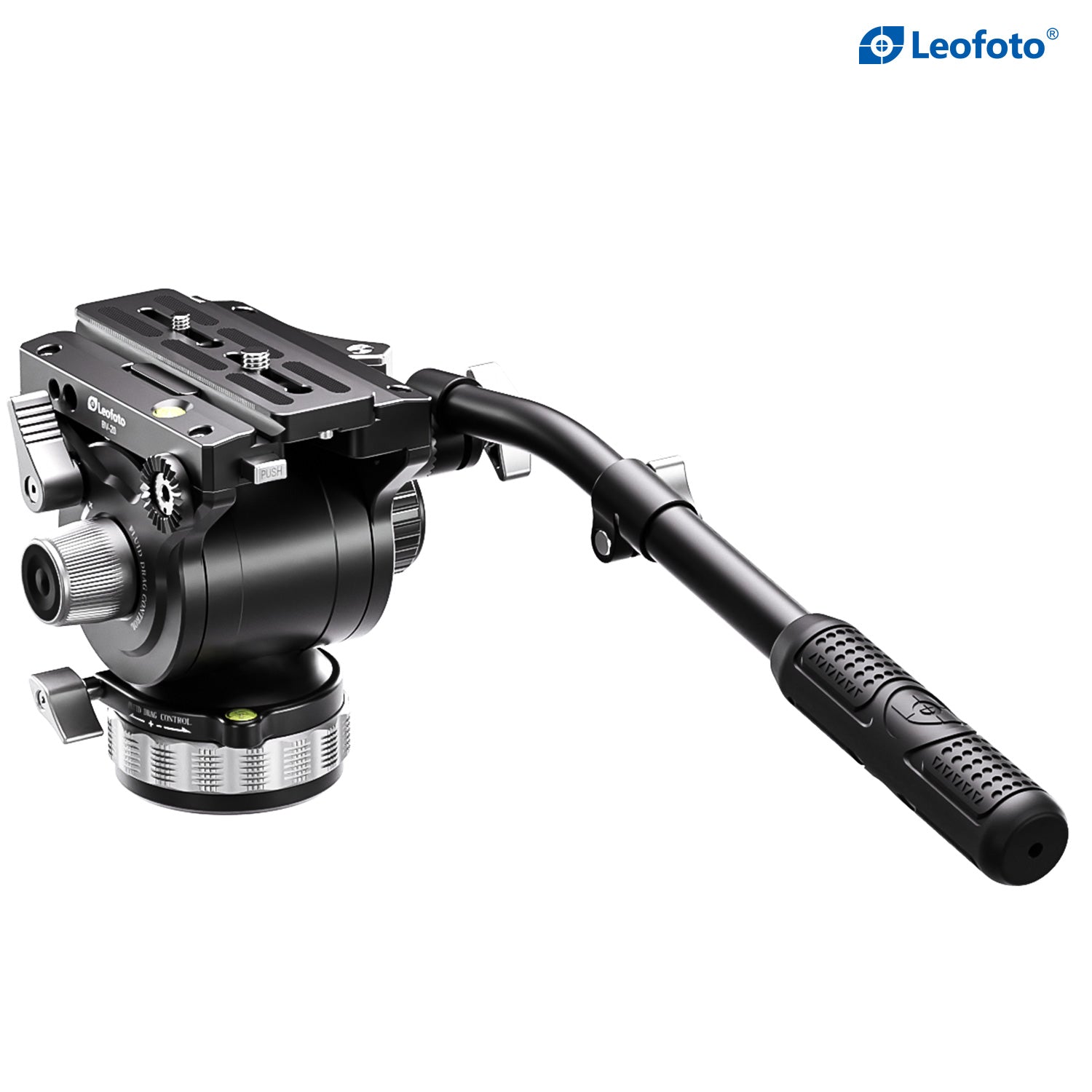 Leofoto BV-20 (Lever-Release Clamp) Pro Fluid Video Head - Arca Standard