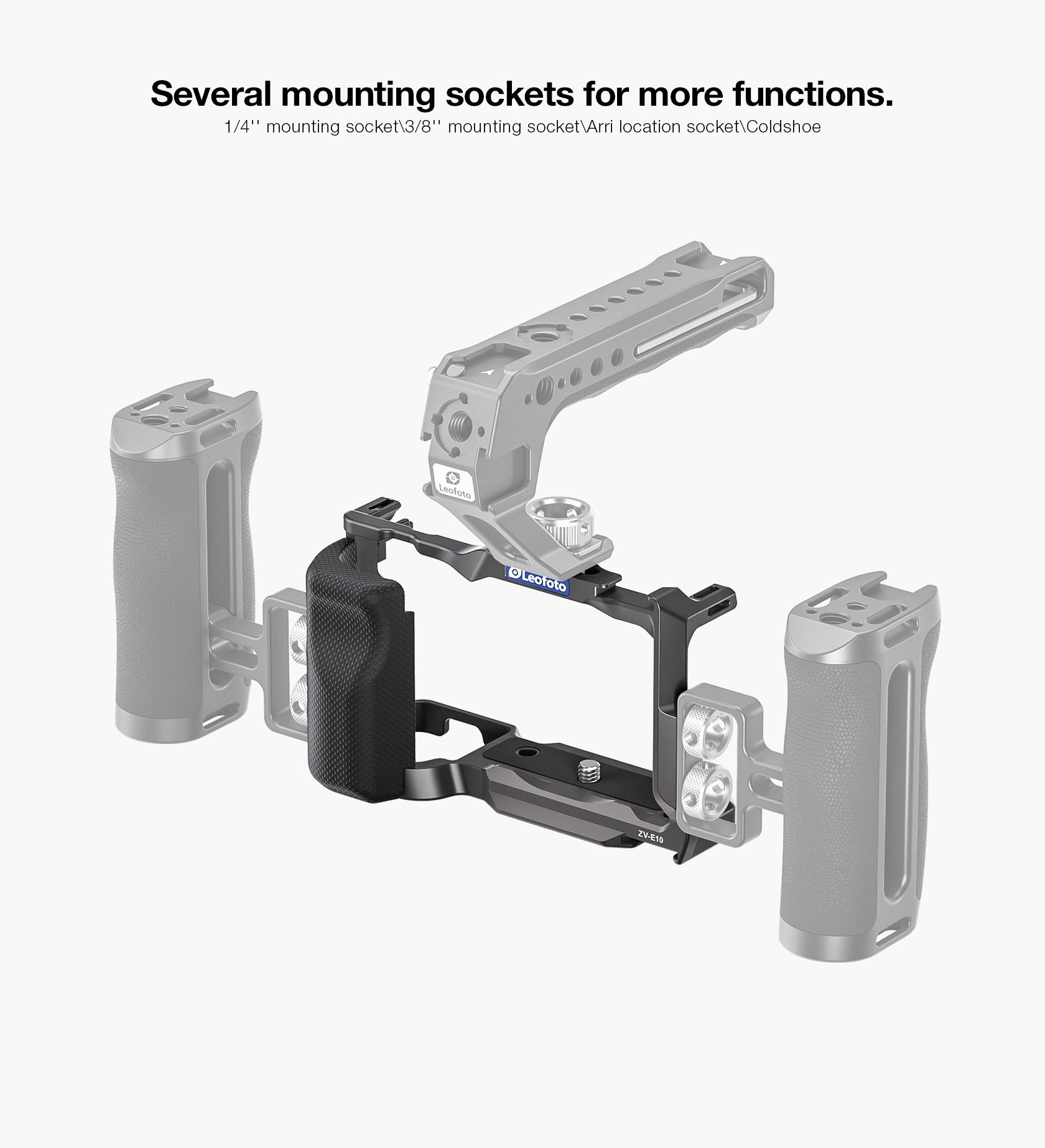 Leofoto ZV-E10 Custom Cage for Sony ZV-E10 Camera