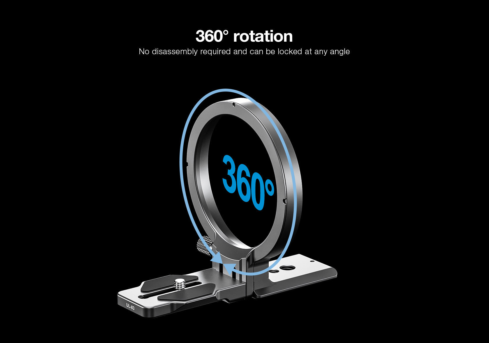 Leofoto UL-02/03 Series Rotating Bracket | ARCA Compatible