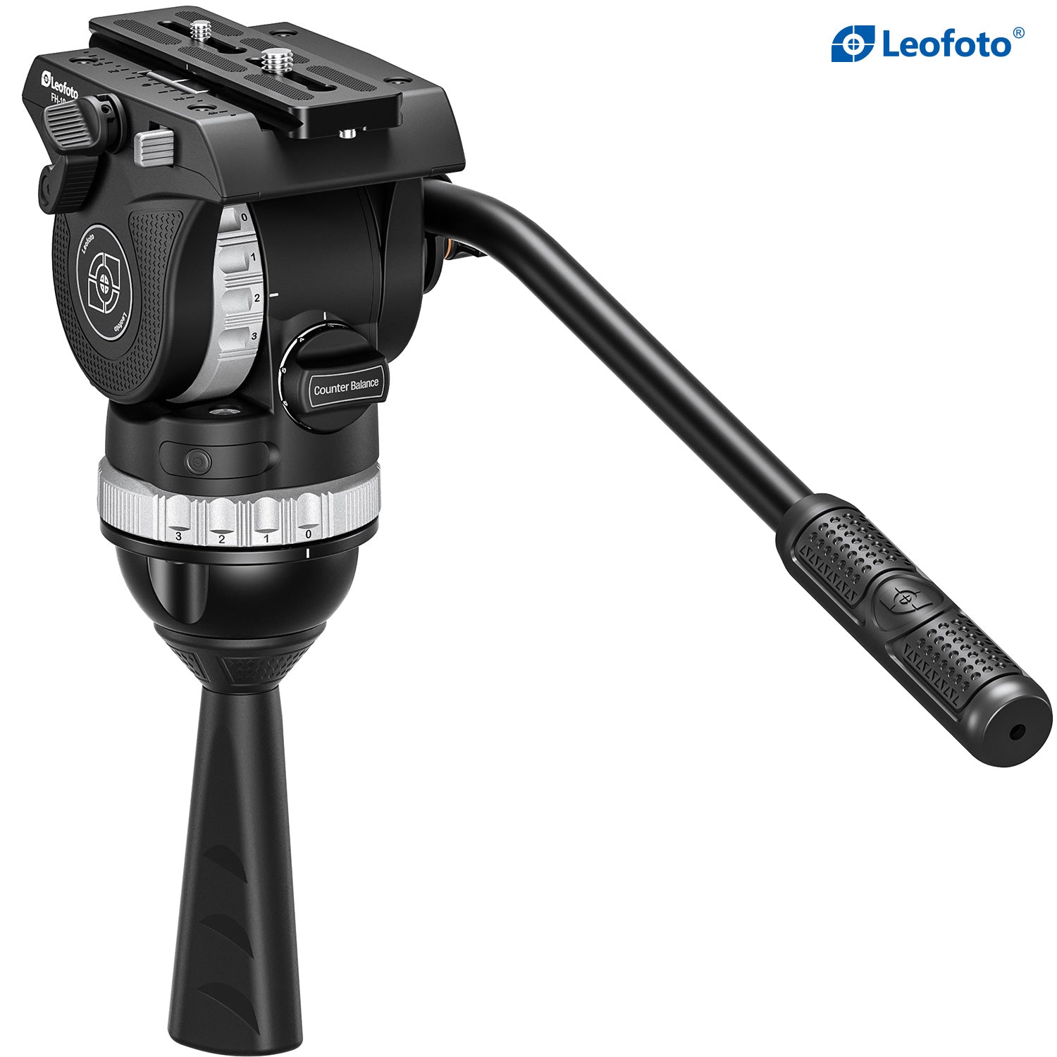 Leofoto FH-10 Professional Fluid Video Head (75mm Bowl) - Arca Standard