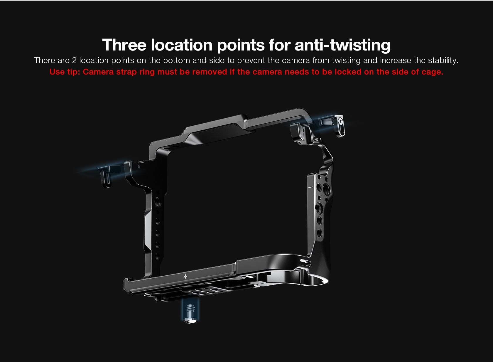 Leofoto GFX100 II Camera Cage for Fujifilm GFX100 II