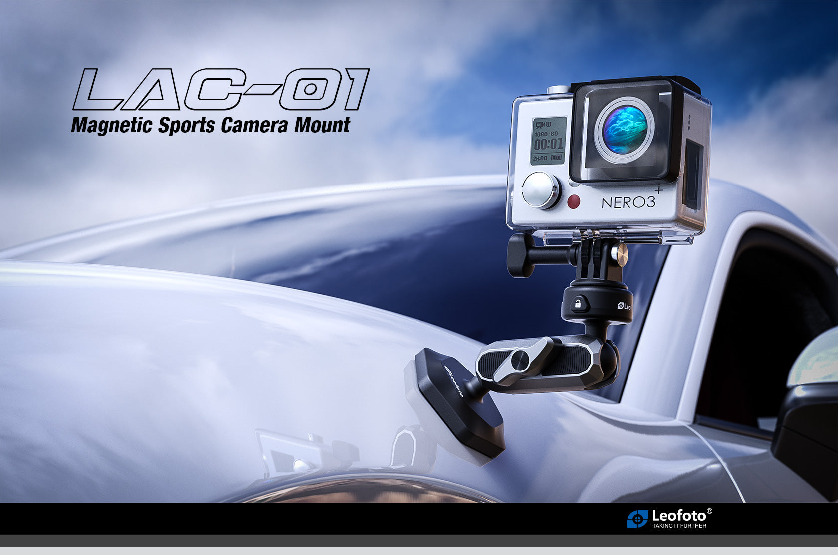 Leofoto LAC-01 Magnetic Sports Camera Mount