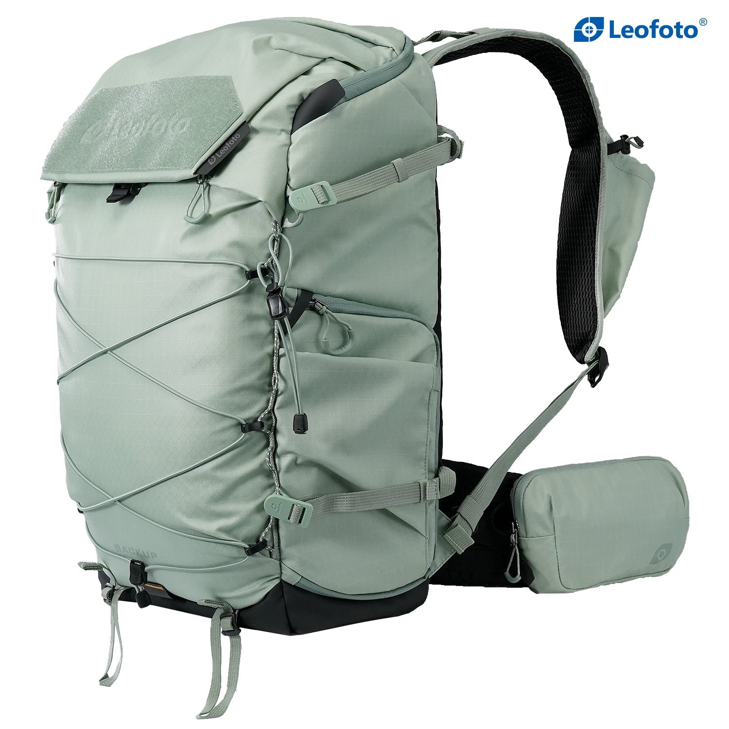 Leofoto 35L All-in-One Travel & Outdoor Camera Backpack (Black / Yellow / Green)