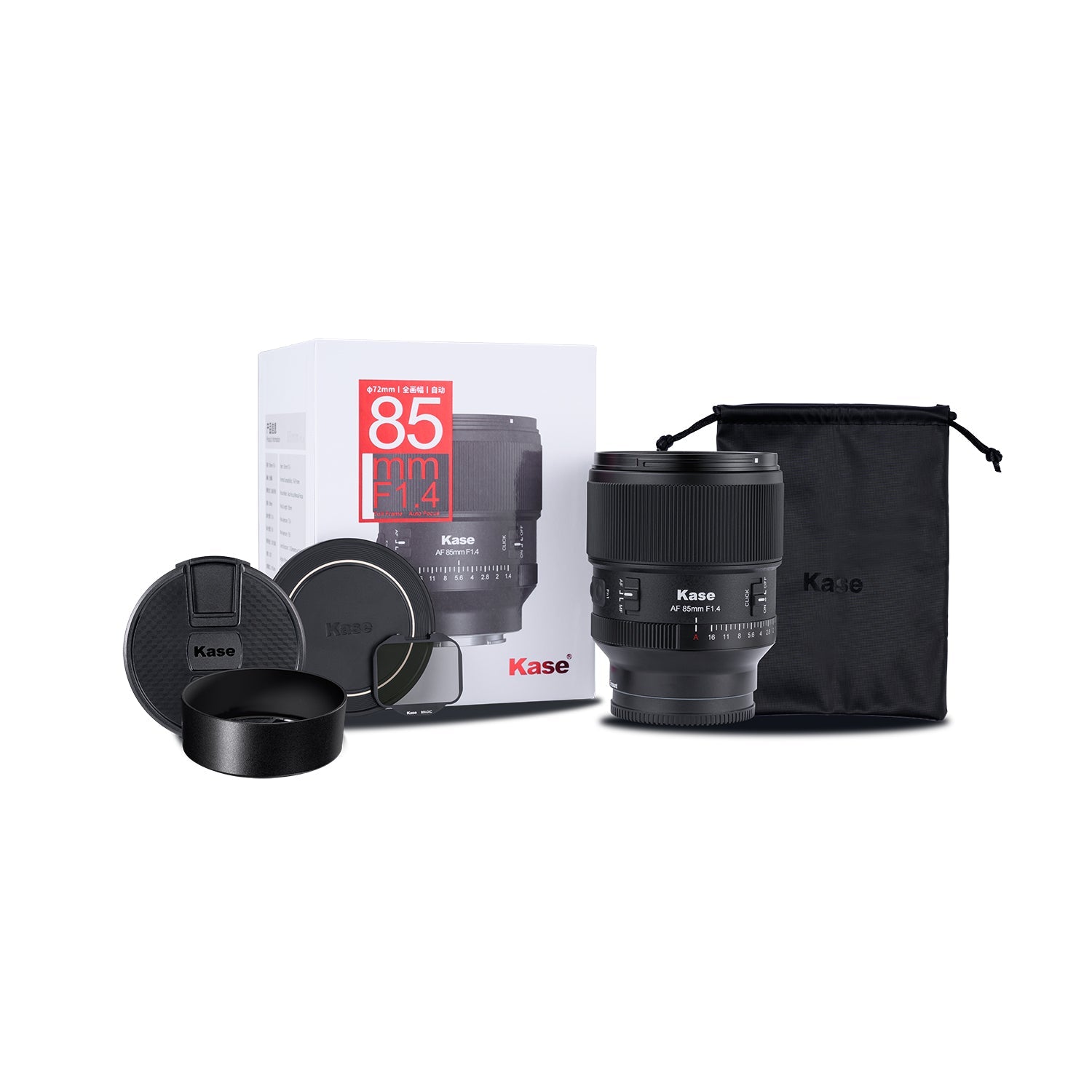 Kase 85mm F1.4 Autofocus Lens For Sony E mount