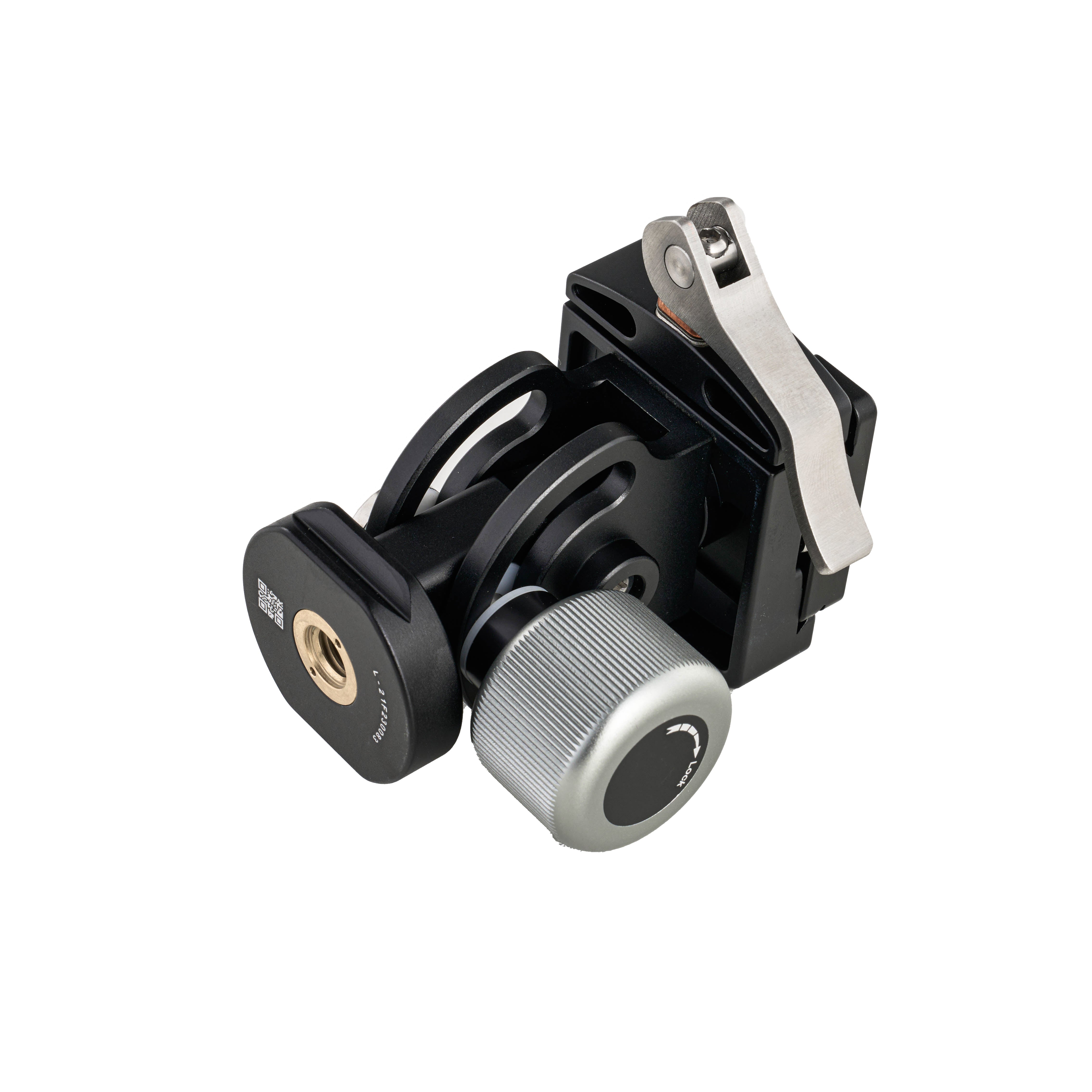 Leofoto VH-10LR 2-Way Monopod Head | Arca Compatible Lever Clamp