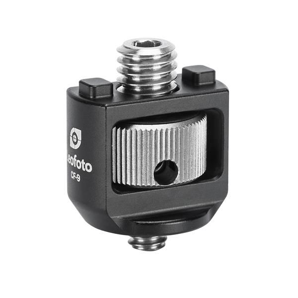 Leofoto CF-9 1/4" Male to 3/8" Male Adapter Accessory Ideal for Magic Arm Tripod Mount