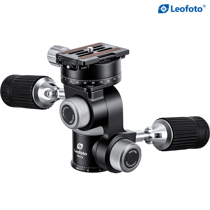 Leofoto FW-01 Professional Pan-and-Tilt 3-Way Head | Arca Compatible