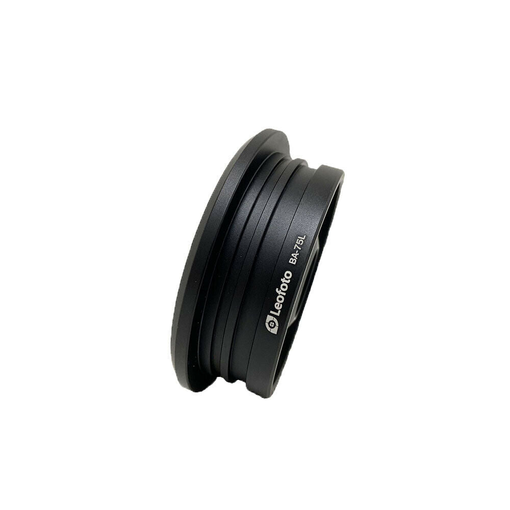 Leofoto BA-75L 100mm to 75mm Half-Bowl Video Head Adapter