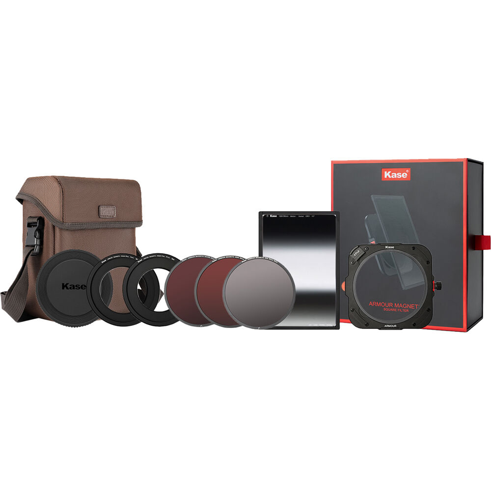 Kase Armour Master Double Grad Kit Ⅱ with GND S/H 100mm Filter Holder