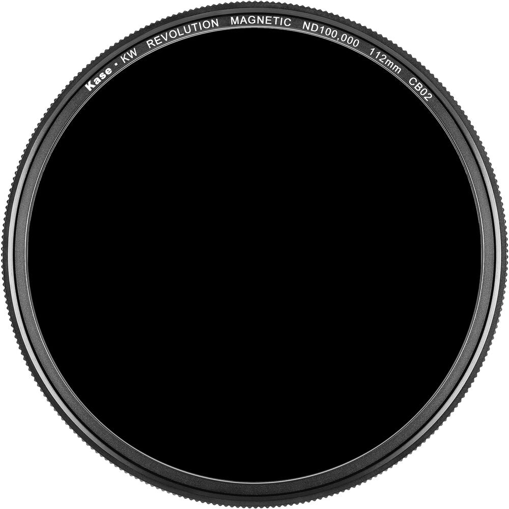 Kase 112mm KW Revolution ND&nbsp;100000 ND Filter with Magnetic Adapter Ring 16.5-Stop (Orange Frame)
