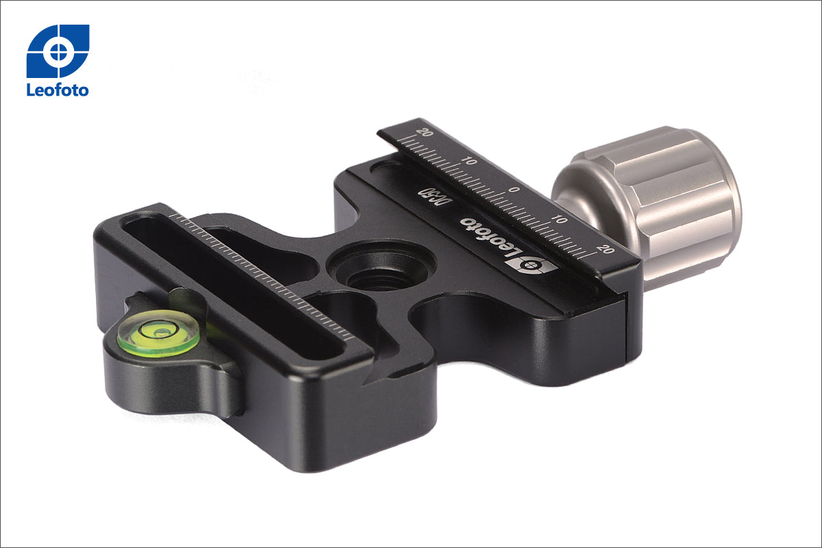 Leofoto DC-50 + BPL-50N Quick Release Clamp Screw-Knob with Plate Compatible with ARCA / Manfrotto RC2