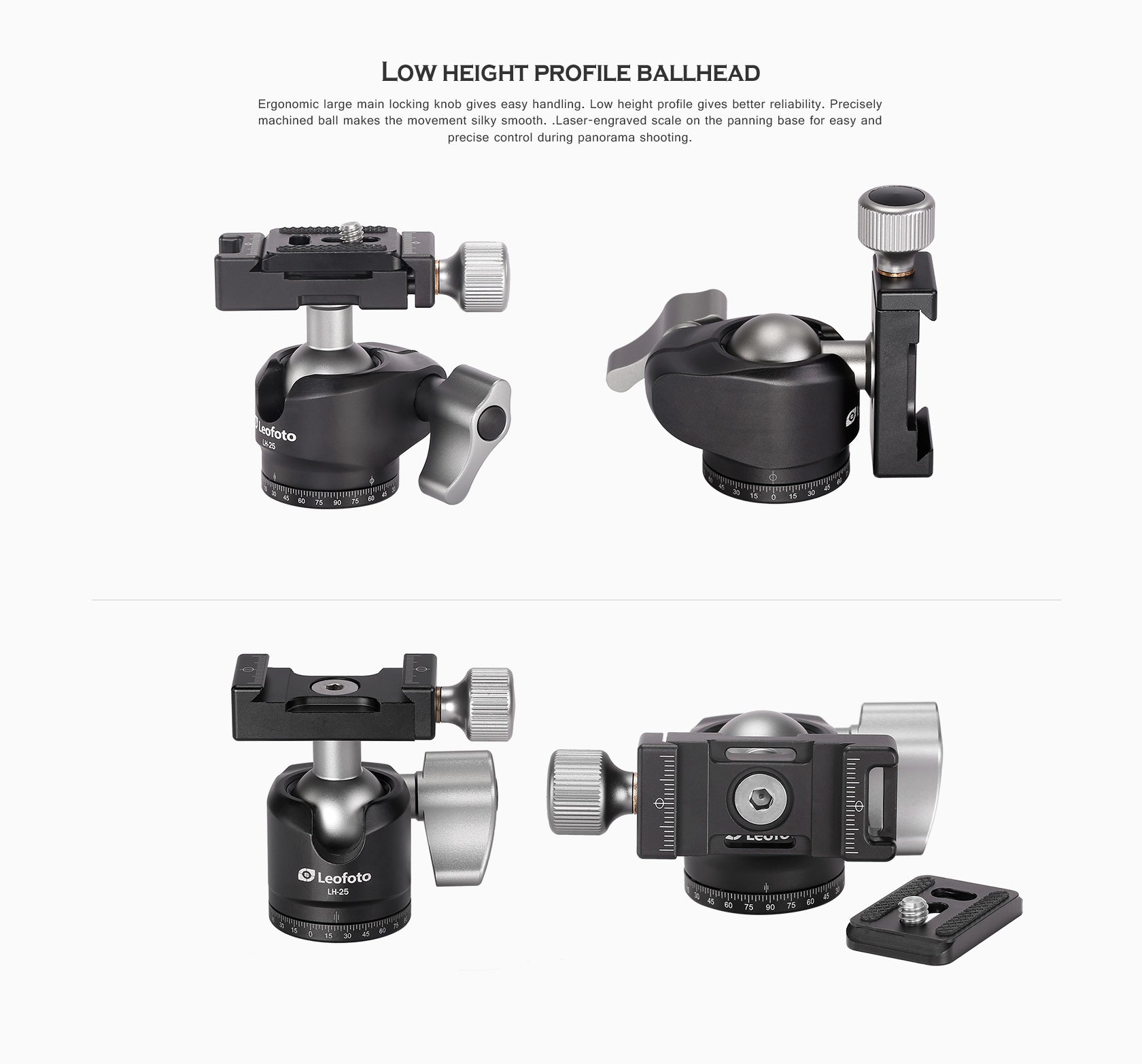 Leofoto LS-223C X Version Mini Ranger Series Tripod + Ballhead Set