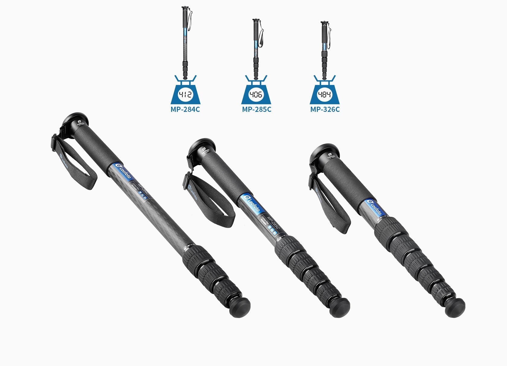 Leofoto MP Series Carbon Fiber Monopod with Case