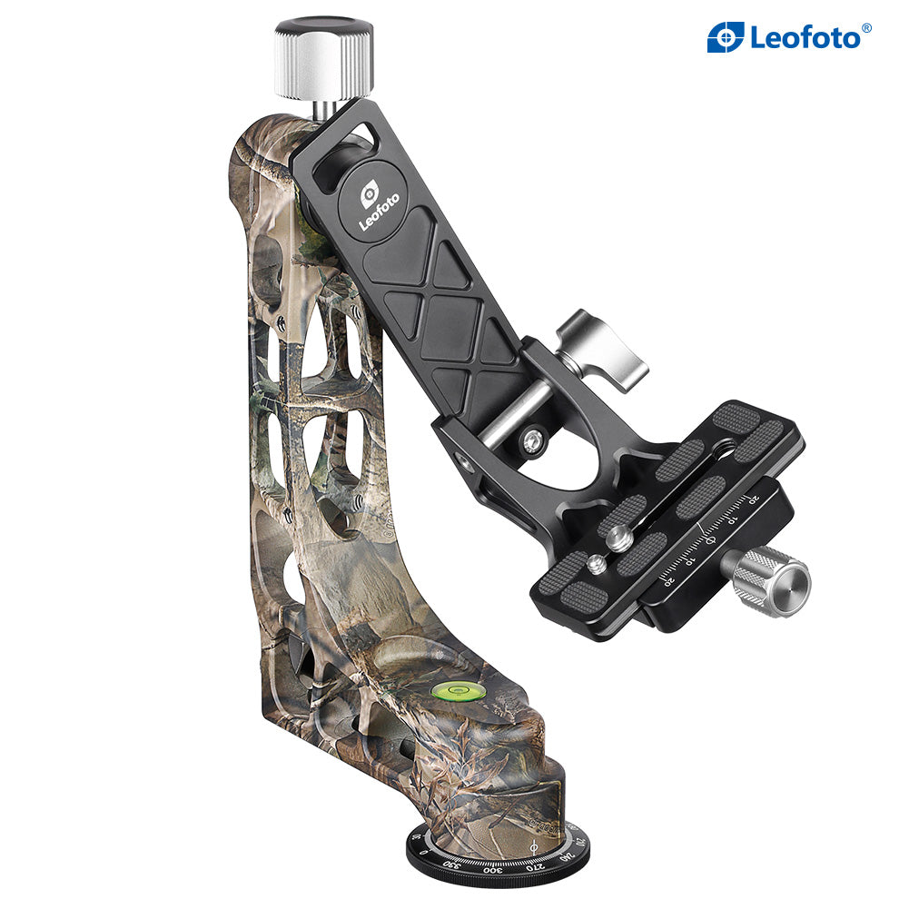 Leofoto LS-365C X Version Ranger Series Tripod + PG-1 Gimbal Head Kit-Full Camo