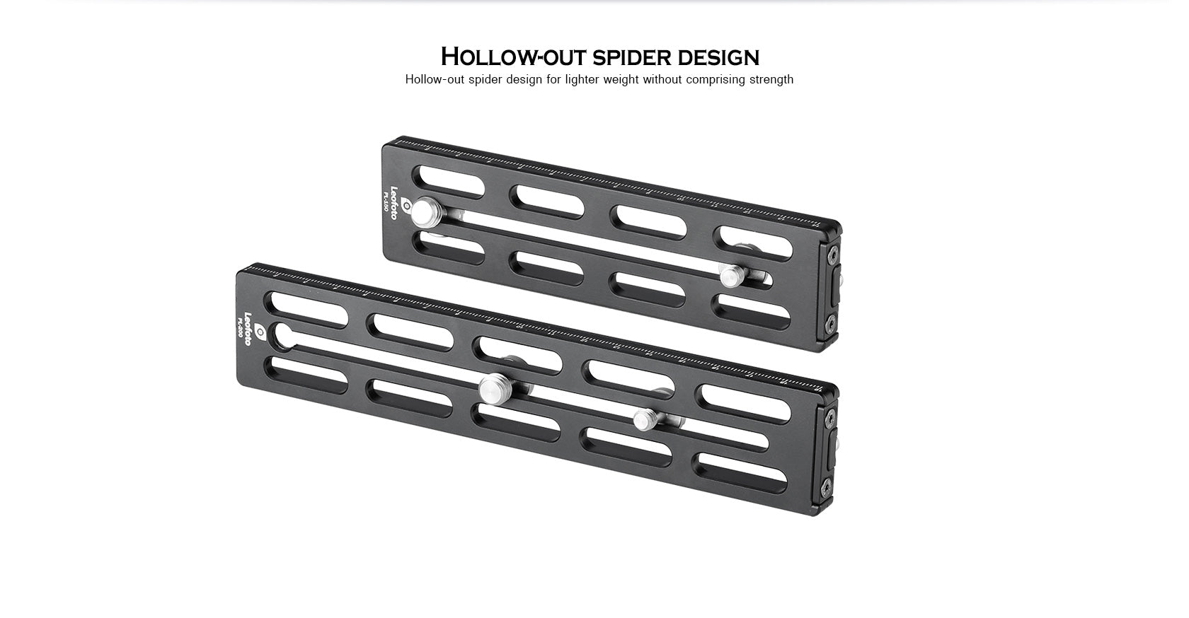 Leofoto PL-150 (150mm) / PL-200 (200mm) Long Lens Support Plate for ARCA/ Kirk