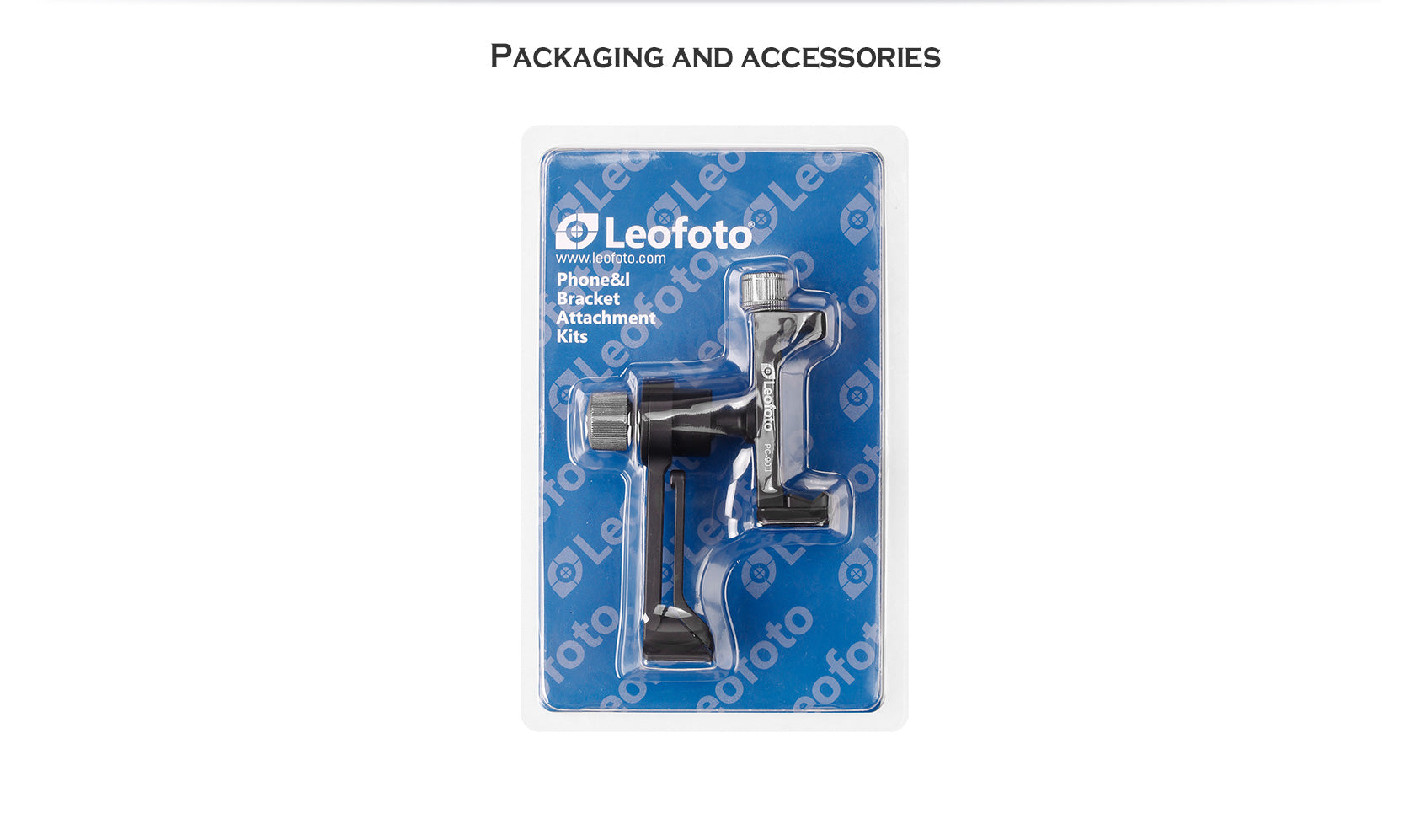 Leofoto PS-1 Smartphone Stand and PC-90II Clamp Combo with Arca-Compatible Base