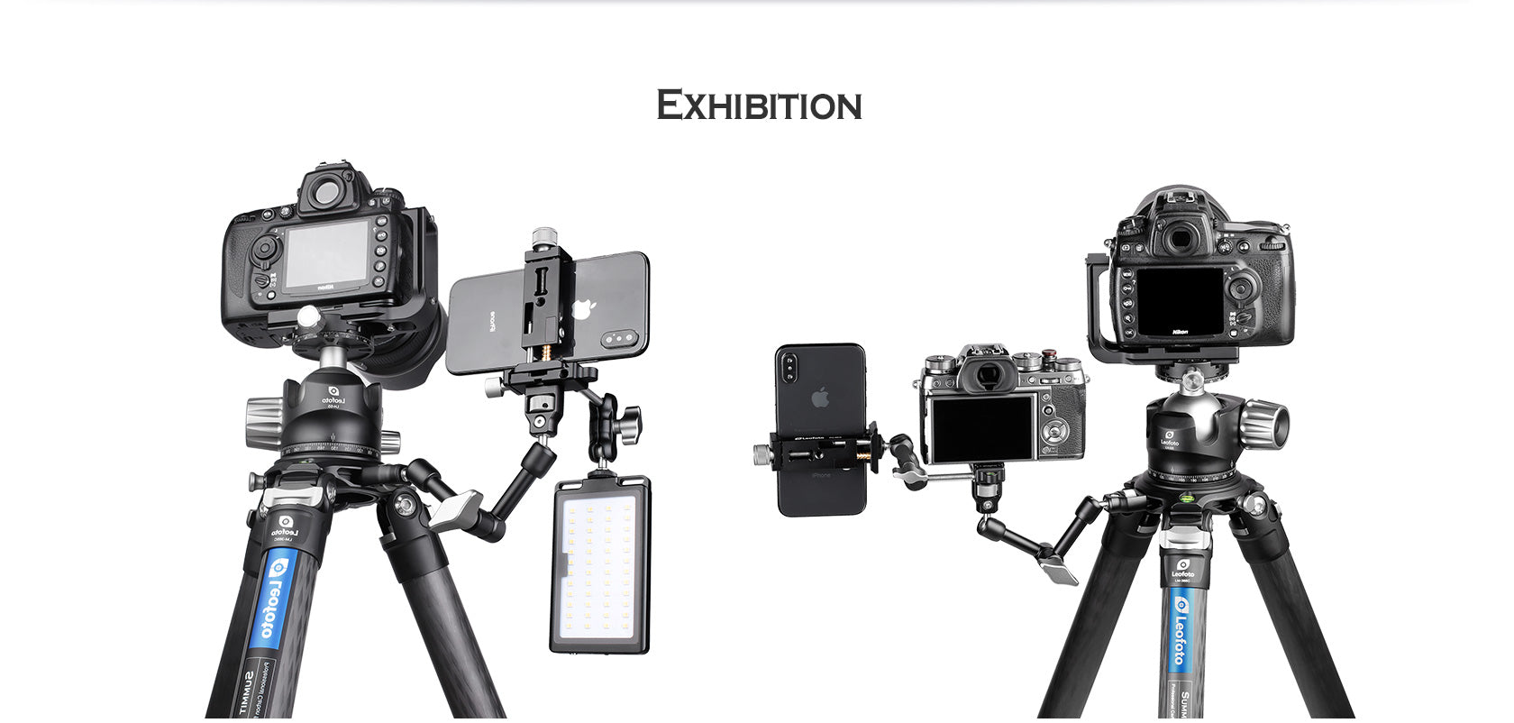 Leofoto AM-3 / AM-4 Kit Versa Magic Arm | Anti-Twist Adapter | 3/8th Mounting Screws