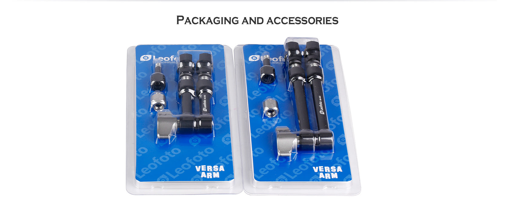 Leofoto AM-3 / AM-4 Kit Versa Magic Arm | Anti-Twist Adapter | 3/8th Mounting Screws