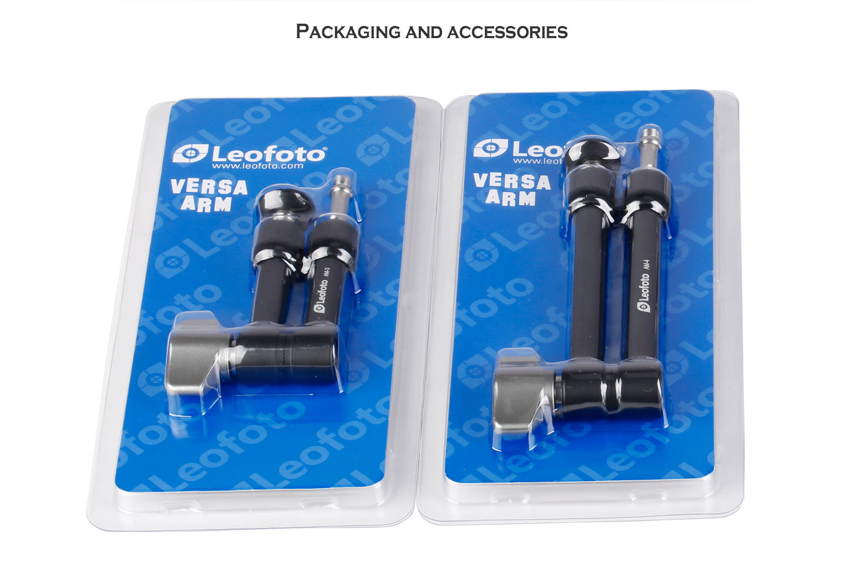 Leofoto AM-3 / AM-4 Versa Magic Arm  Multi-Purpose Accessory | 1/4th Mounting Screws