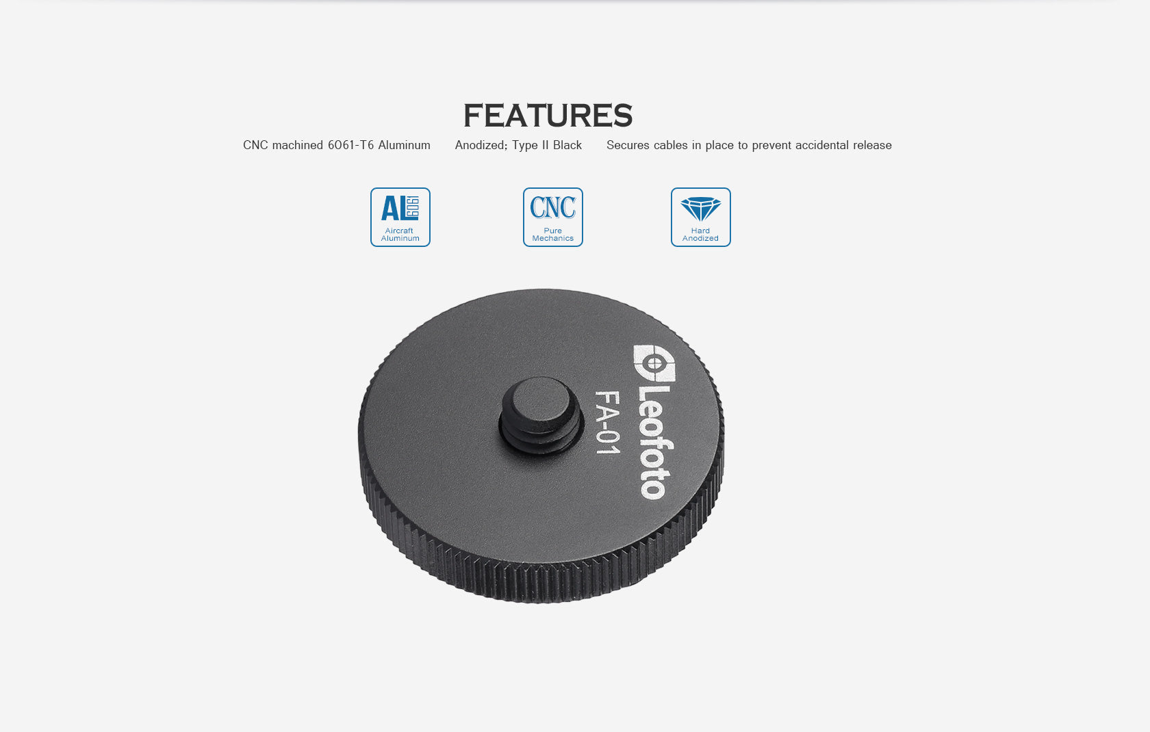Leofoto FA-01 / FA-02 Hot Shoe Conversion Adapter