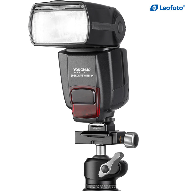 Leofoto FA-03 Flash Cold Shoe Conversion Adapter for ARCA Clamps