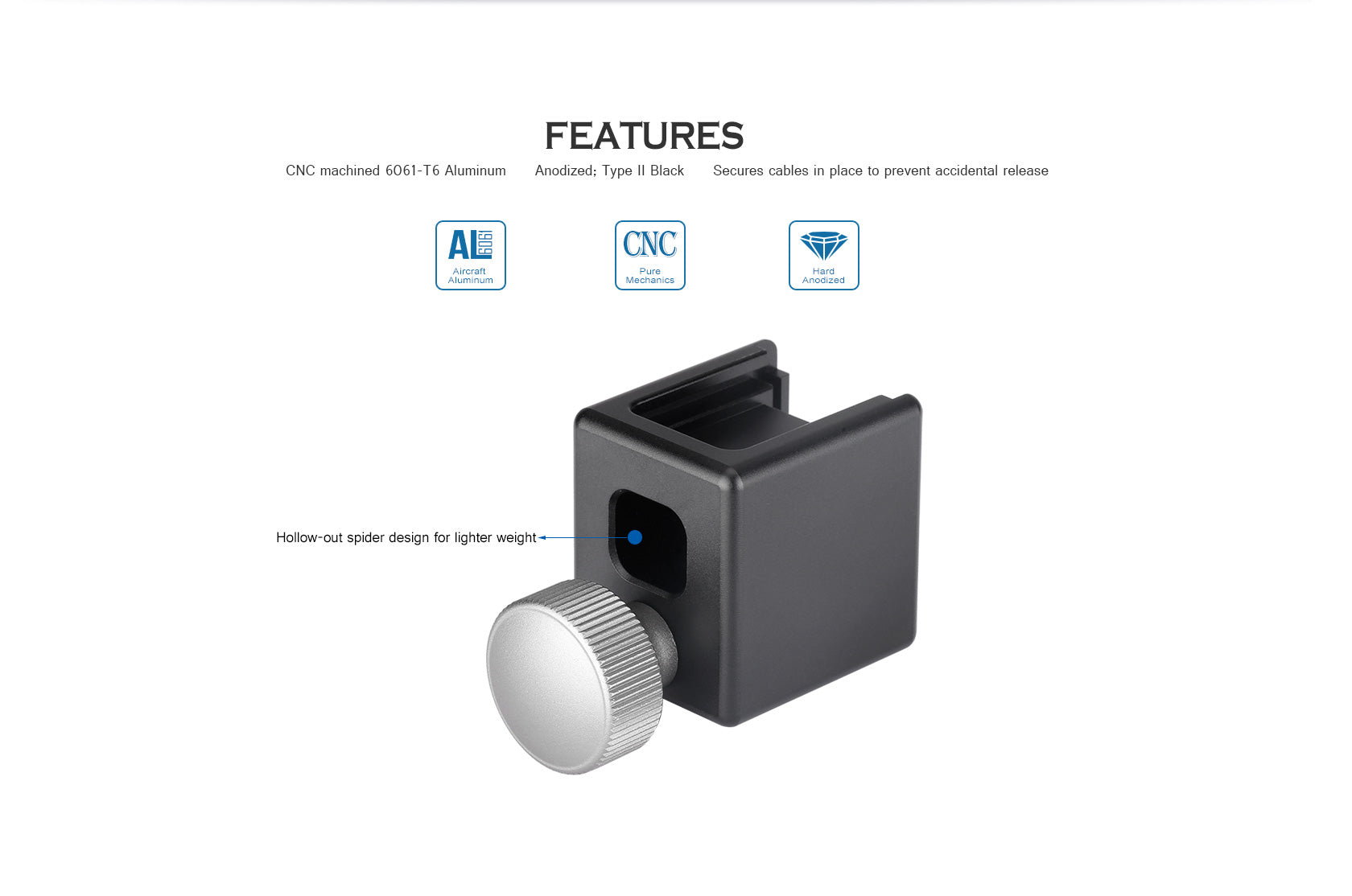 Leofoto FA-04 Double Side Cold Shoe Conversion Adapter