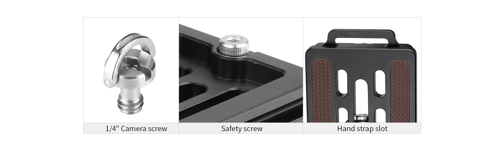 Leofoto NP-50S (50mm) / NP-60S (60mm) / NP-70S (70mm) Universal Plate ARCA Compatible