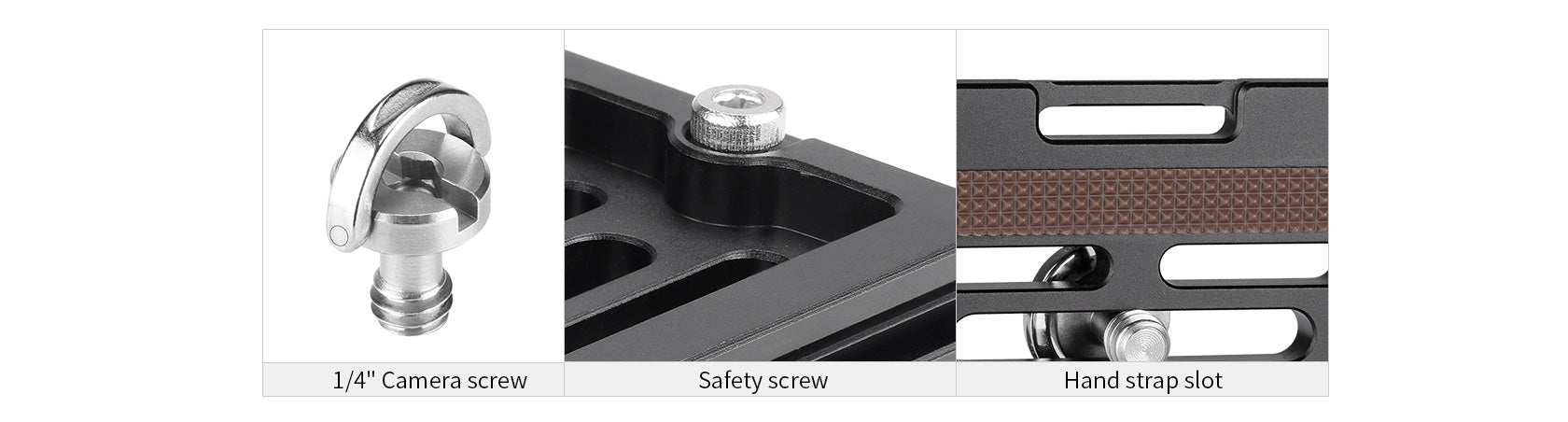 Leofoto NP-50 (50mm) / NP-60 (60mm) Universal Plate ARCA Compatible