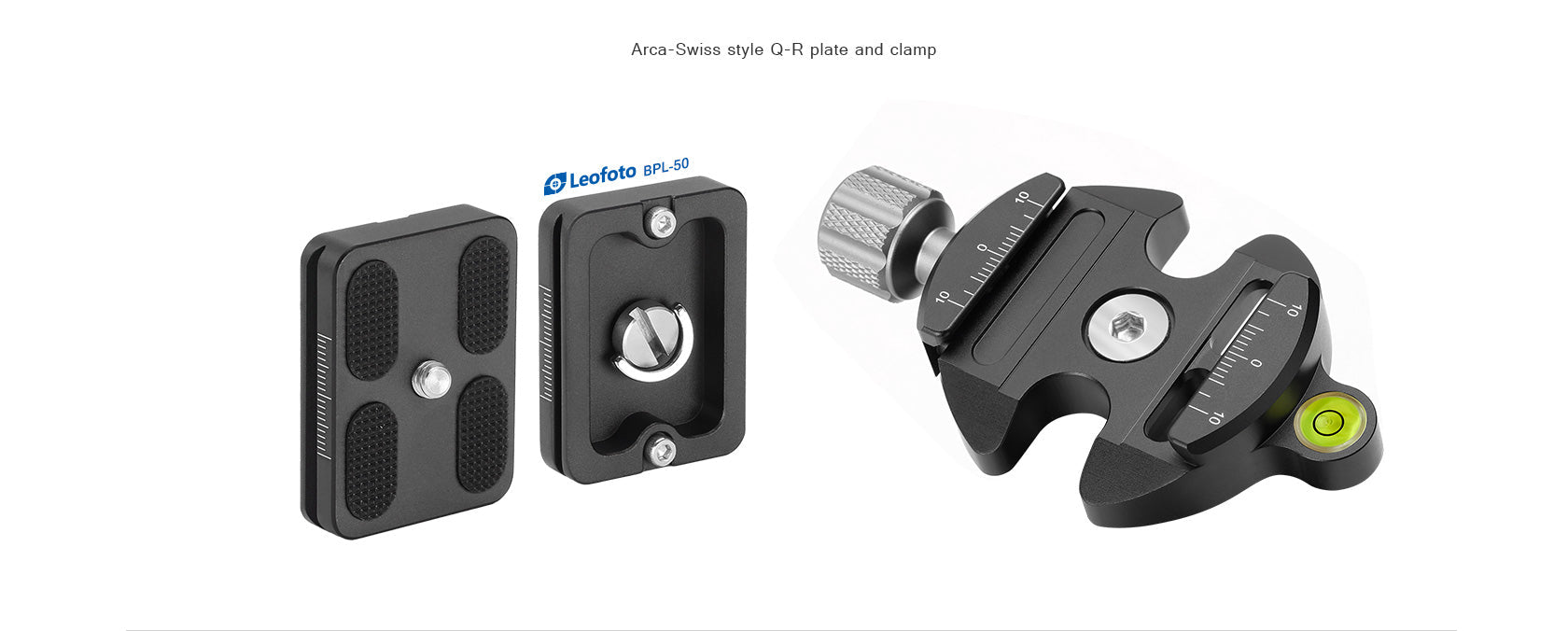 Leofoto XB-38 Ball Head With BPL-50 Quick Release Plate | Arca Compatible