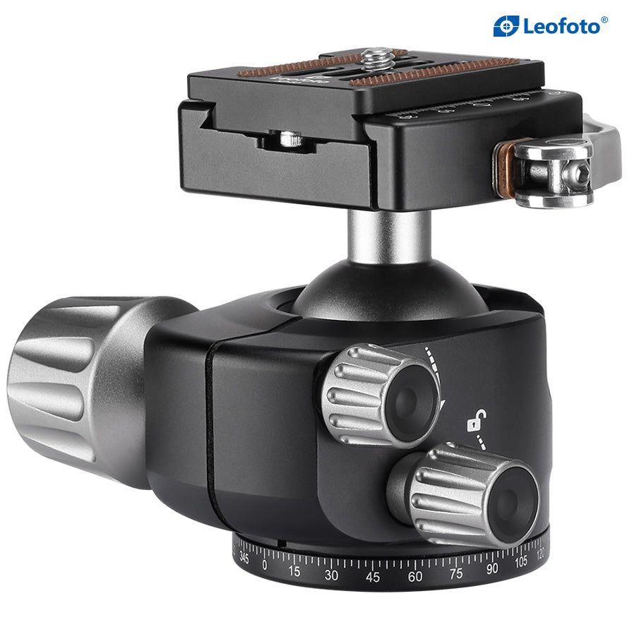 Leofoto LH-40LR Ball Head with LR-50 Lever Release Clamp | Arca Compatible