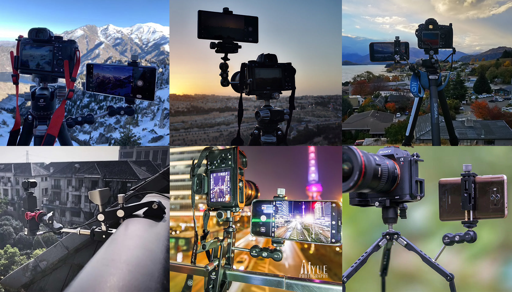 Leofoto AM-1 / AM-2 / AM-1L / AM-2L / AM-2T Magic Versa Arm