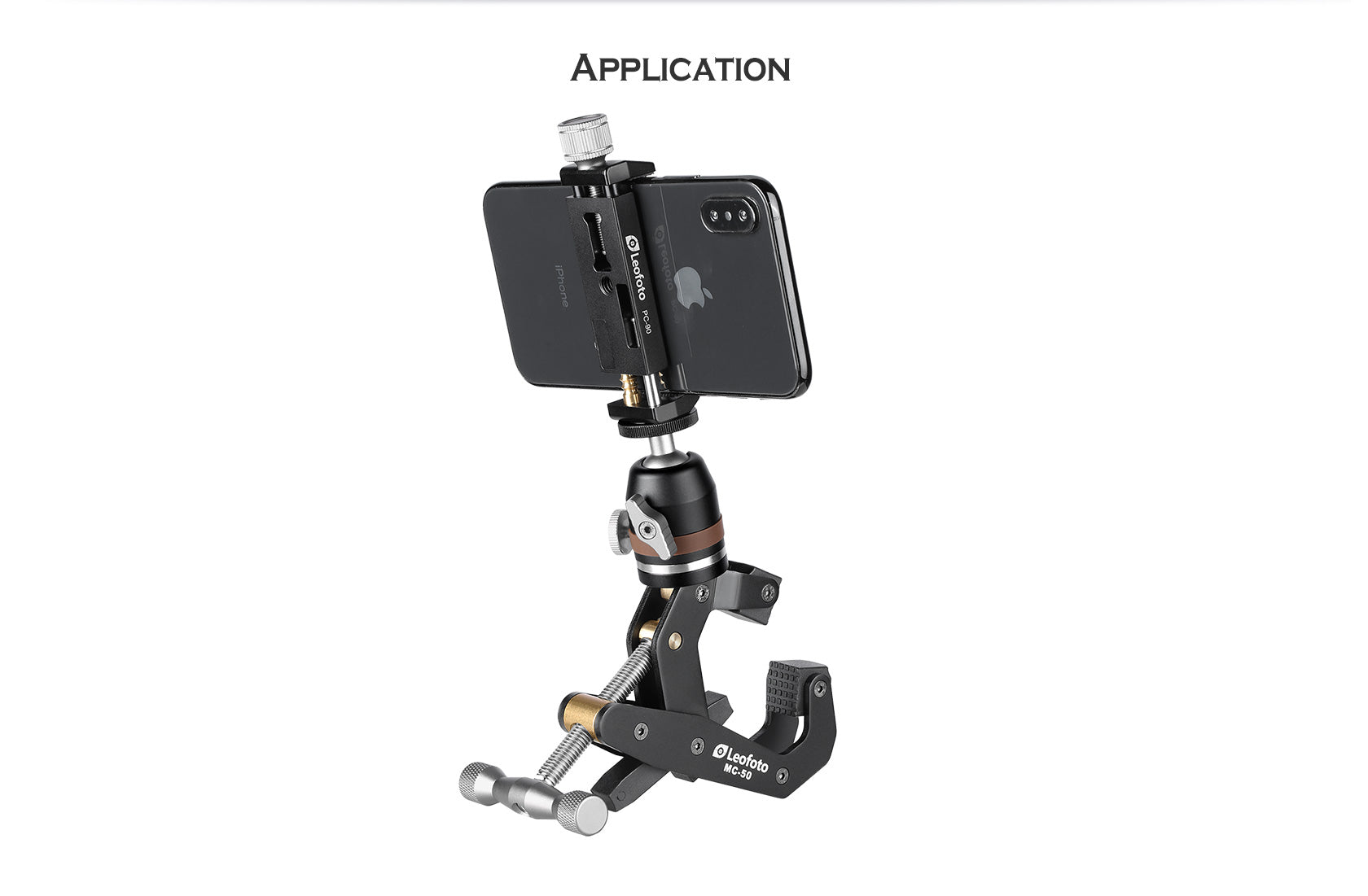 Leofoto MC-50 Multipurpose Clamp for Phones