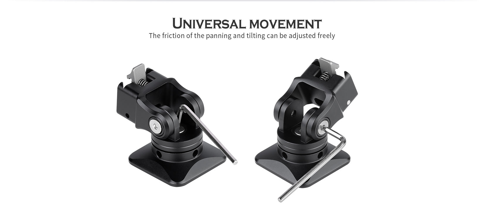 Leofoto FA-14+FA-10 Kit QR Tilting & Pivoting Flash Adapter