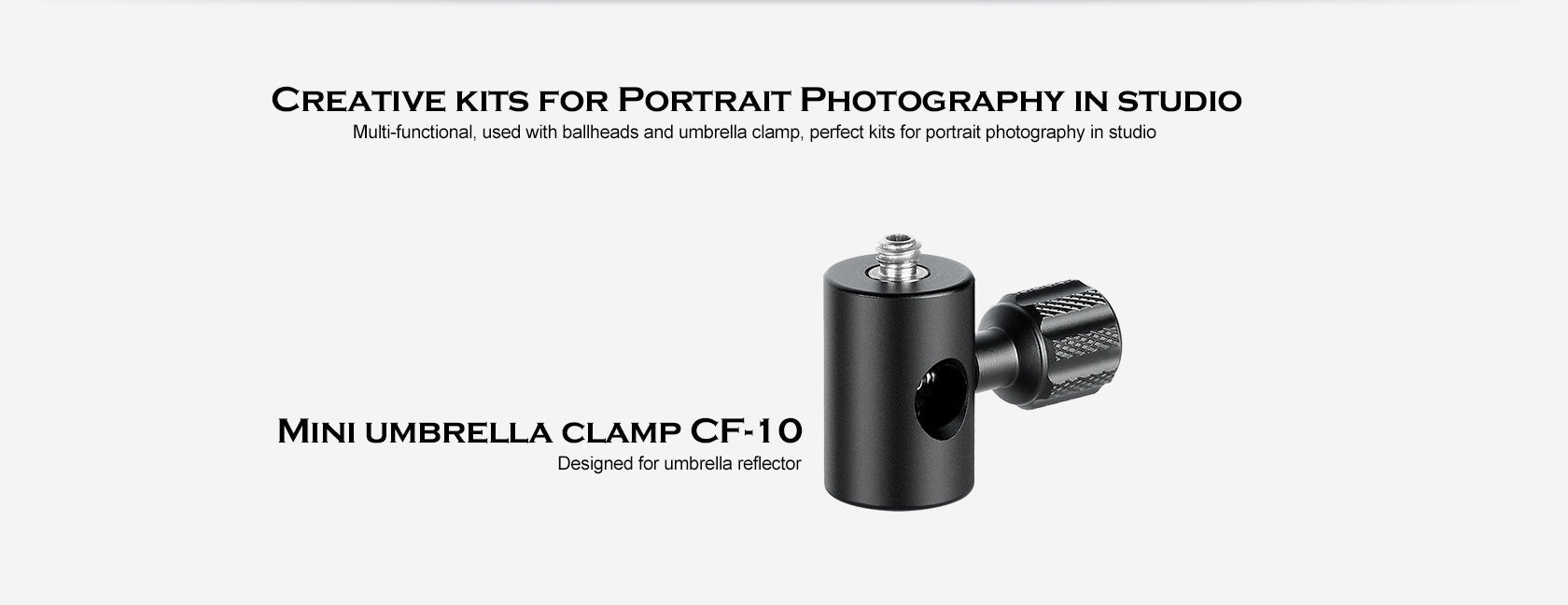 Leofoto F-19 Micro / Mini Ball Head with cold shoe adapter