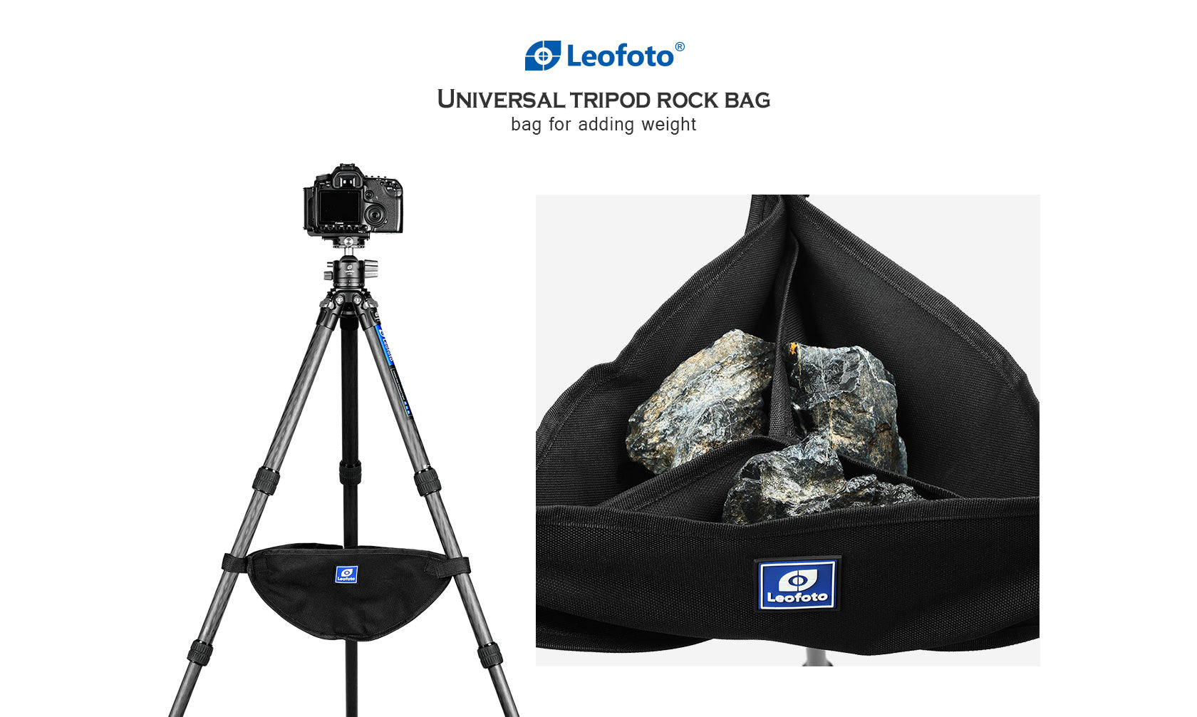 Leofoto RB-1 / RB-2 Universal Tripod Rock Bag