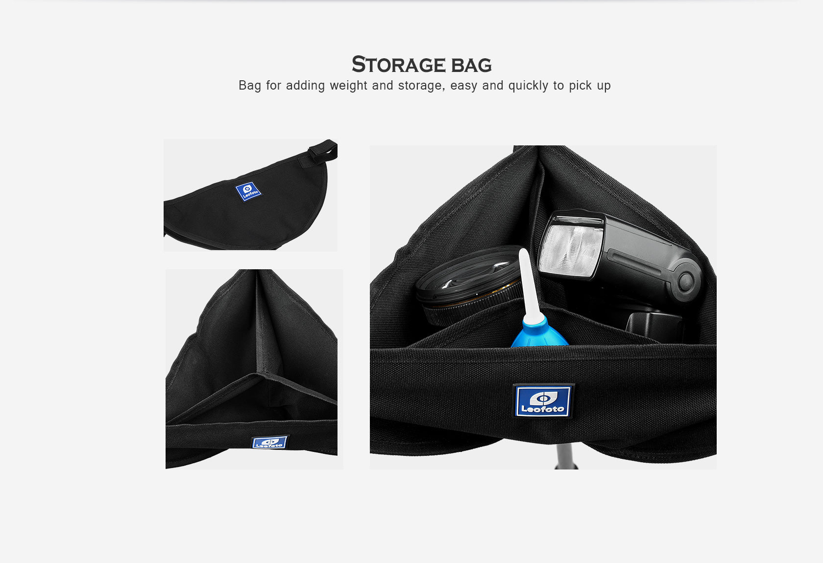 Leofoto RB-1 / RB-2 Universal Tripod Rock Bag