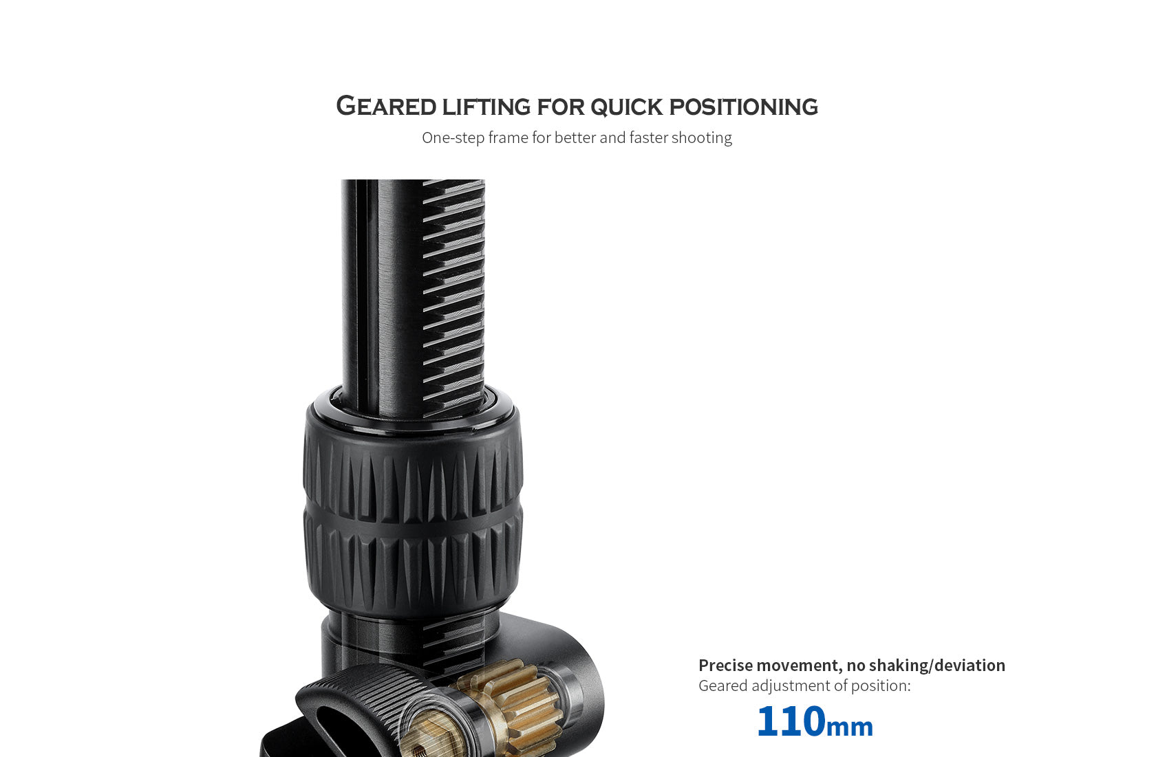 Leofoto GC-282C Geared Add-On Center Column